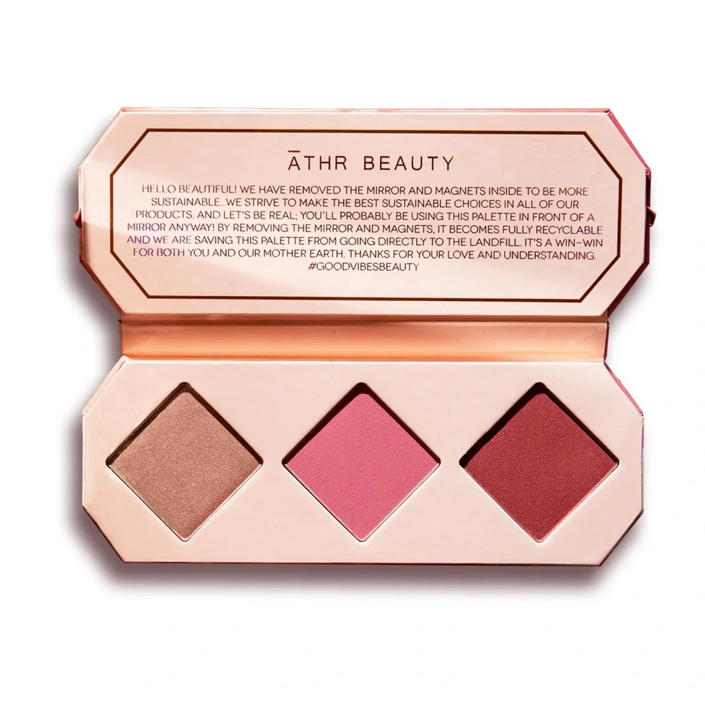Athr Beauty Crystal Charged Cheek Palette NIB